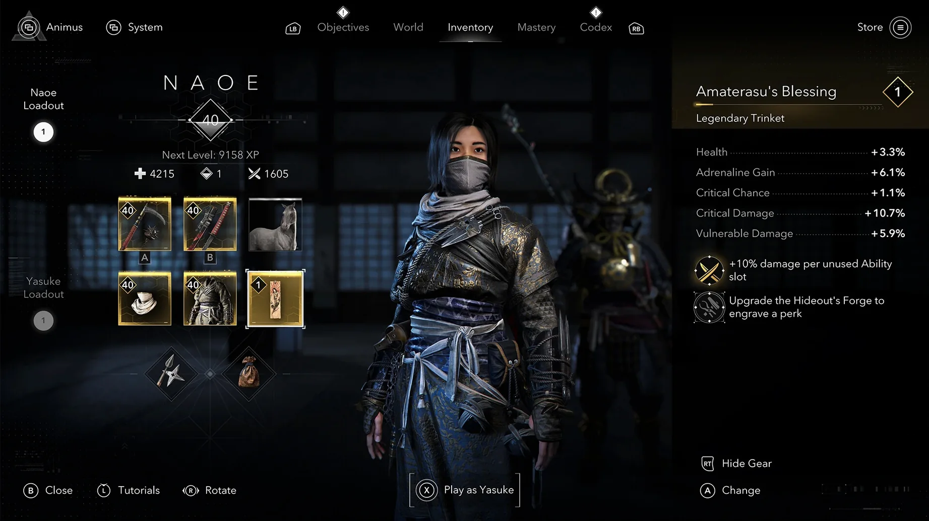 Assassin's Creed Shadows — picture 4 Assassin's Creed Shadows settings, screen 4