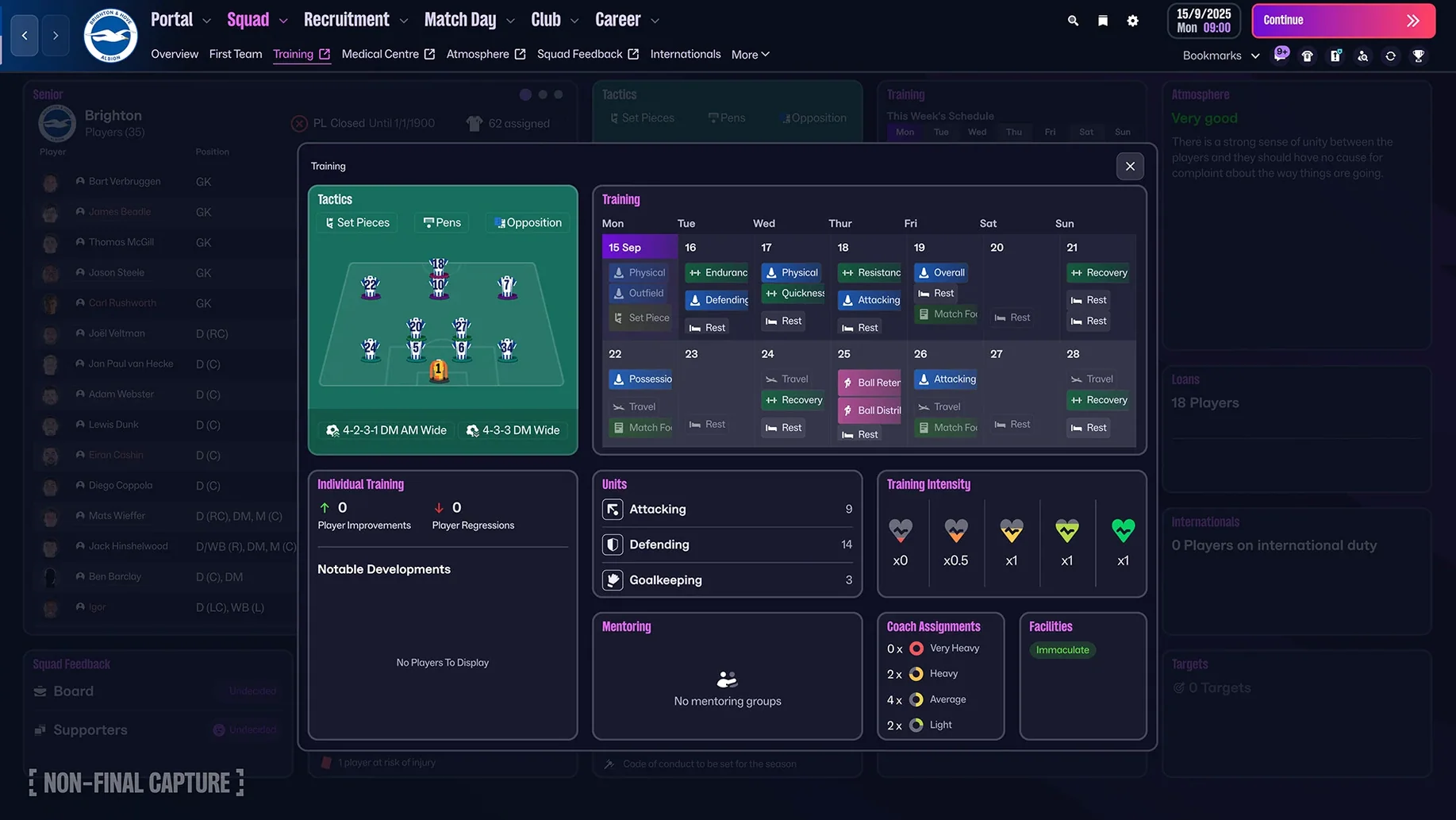 Football Manager 2026 — picture 3 Football Manager 2026 settings, screen 3