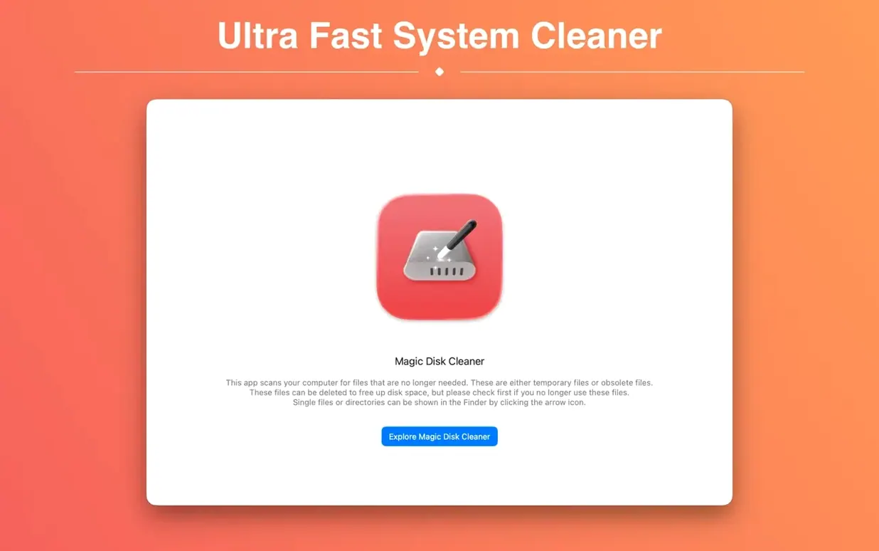Magic Disk Cleaner preview image 2 Magic Disk Cleaner editor, view 2