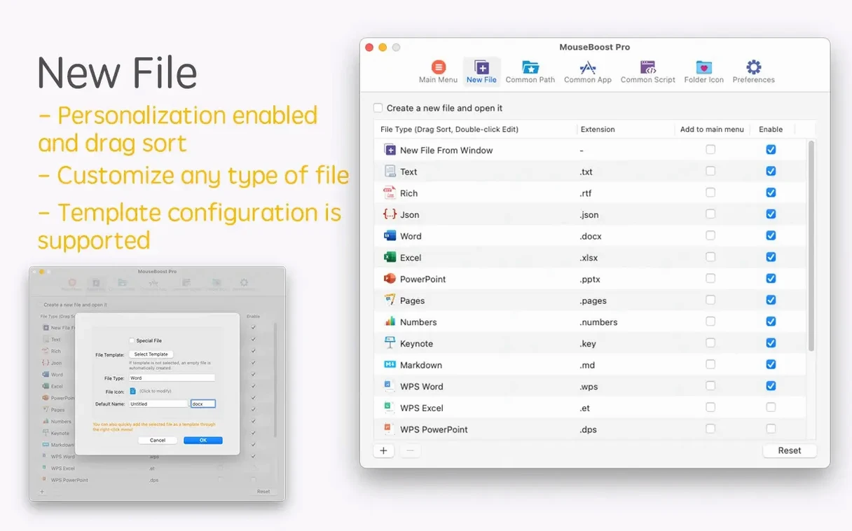 MouseBoost Pro preview image 3 MouseBoost Pro editor, view 3