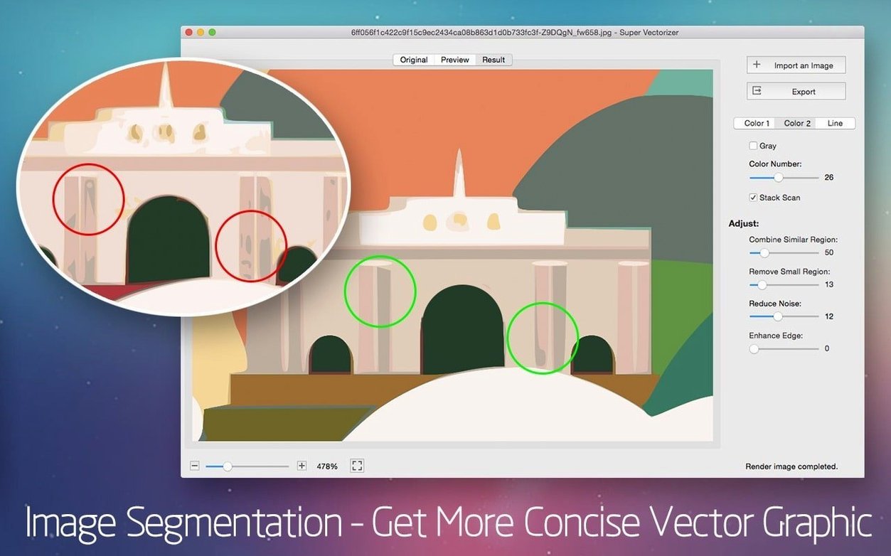 Super Vectorizer Pro — picture 2 Super Vectorizer Pro settings, screen 2