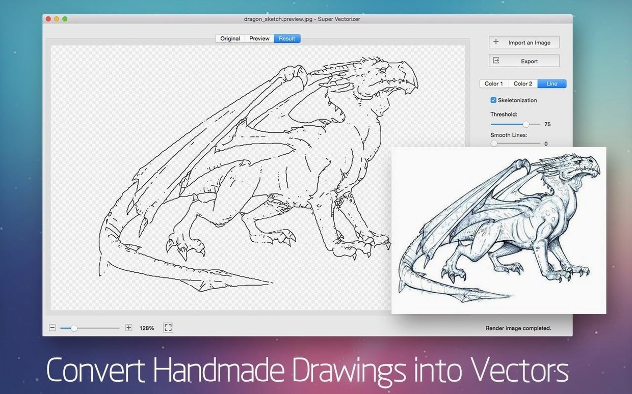 Super Vectorizer Pro — picture 3 Super Vectorizer Pro settings, screen 3