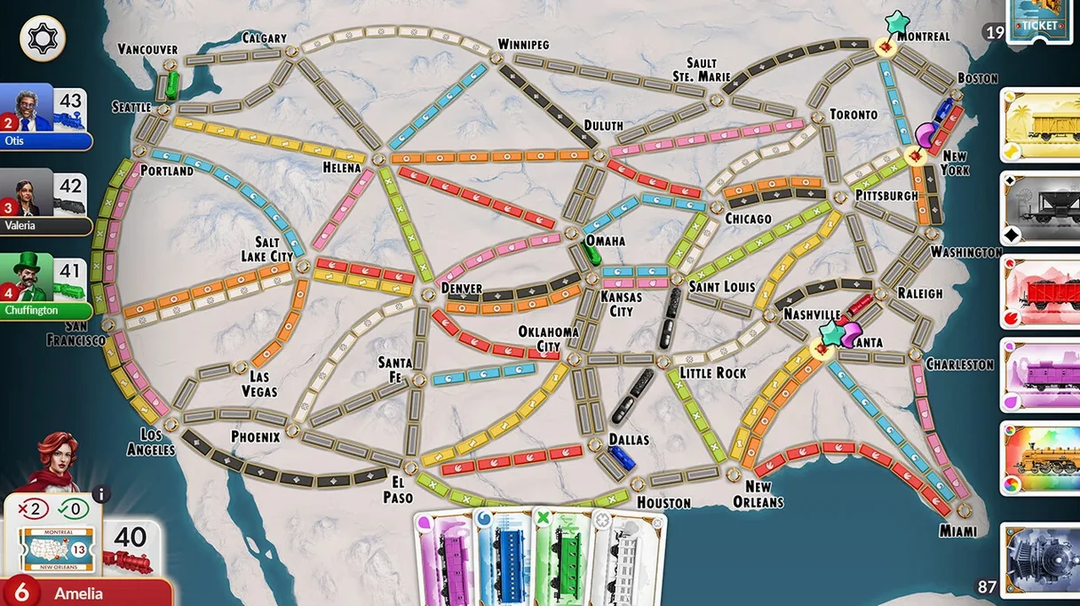 Ticket to Ride preview image 4 Ticket to Ride editor, view 4