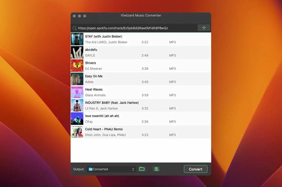 ViWizard Spotify Music Converter preview image 1 Main window of ViWizard Spotify Music Converter (viwizard spotify music converter mac torrent)