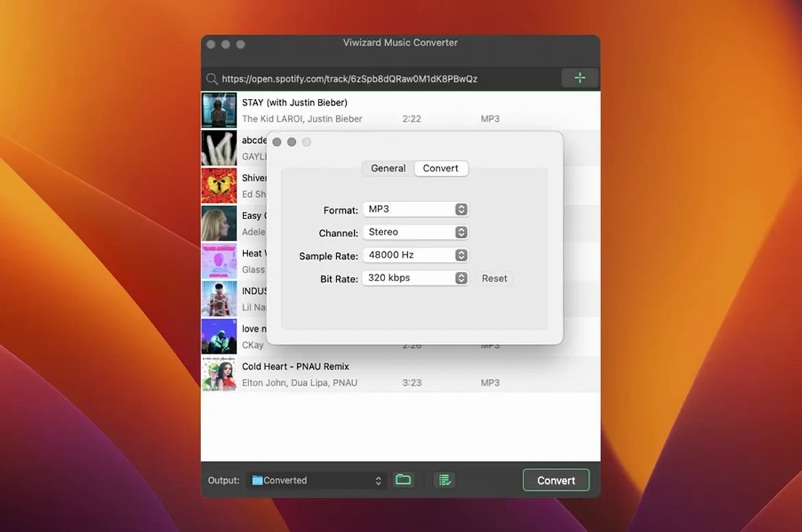 ViWizard Spotify Music Converter preview image 2 ViWizard Spotify Music Converter editor, view 2